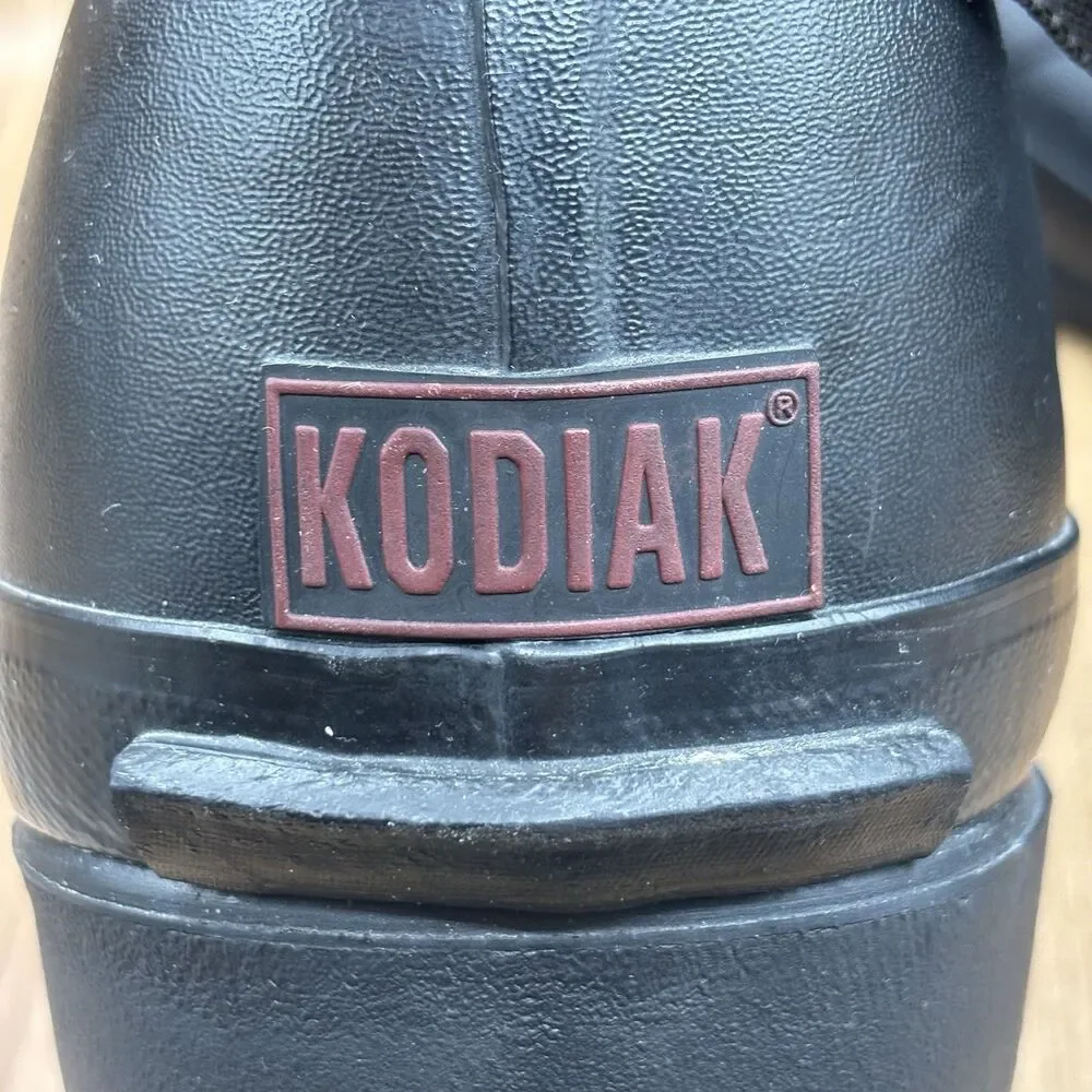 Kodiak All Weather Rubber Thinsulate Insulated Men's‎ Tall Black Boots Size 12